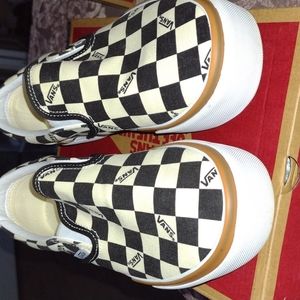 Vans Slip On Stacked Checkerboard